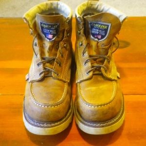 Carolina moc toe boots (steel toe)